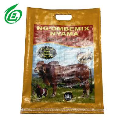 Hot sale bopp laminated pp woven cattle feed bag from China Waimaotong