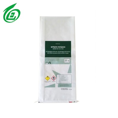 good quality chemical fertilizer pp woven packing bag with full printing and opp laminated