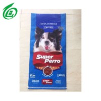 18kg capacity of dog recycled feed pp woven  packaging bag