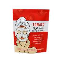 Top selling aluminum foil daily necessities personal care mask bag heat seal pouch with easy tear